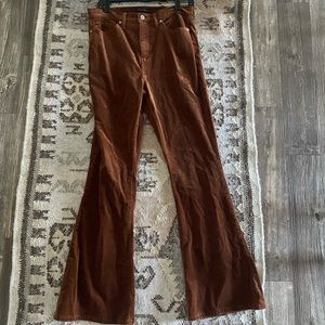 Banana Republic corduroy velvet flare jeans
